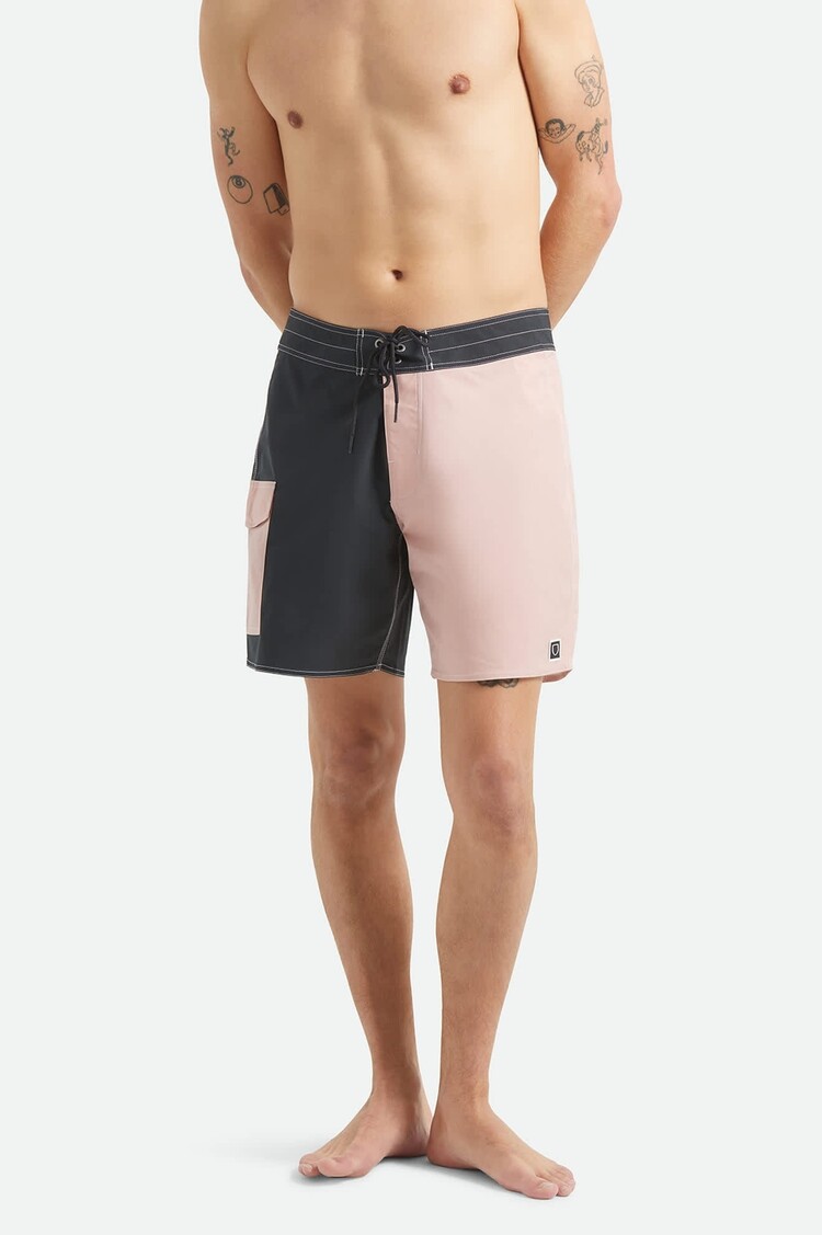 Brixton Brixton Classic Trunk 17" (Mens) | Black/Silver Pink