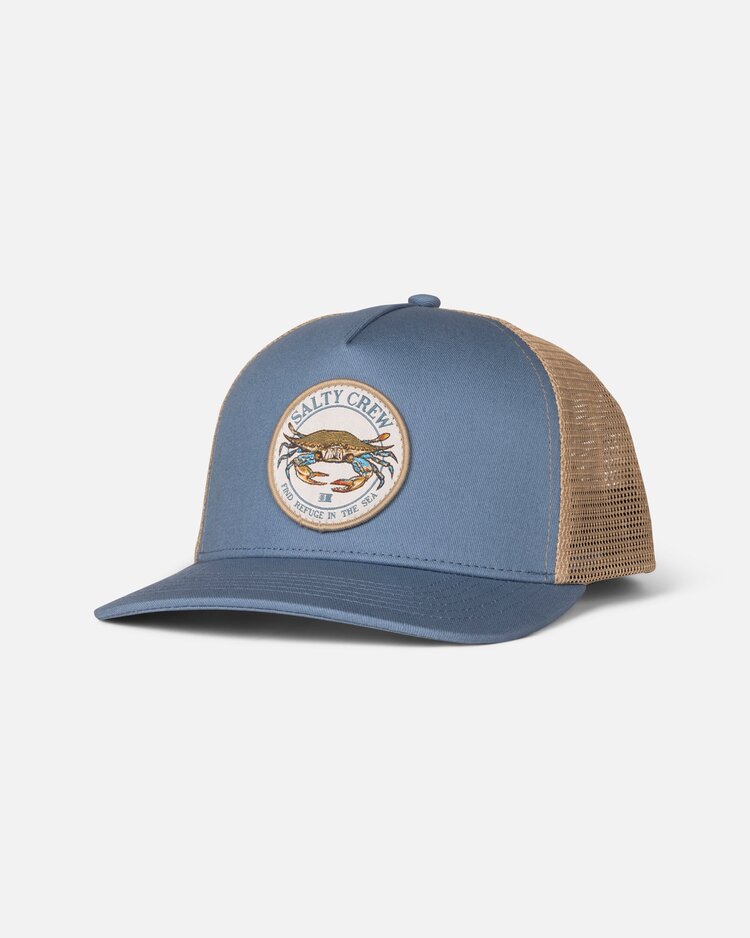 Salty Crew Salty Crew Jimmy Trucker (Mens) | Pilot Blue/Khaki