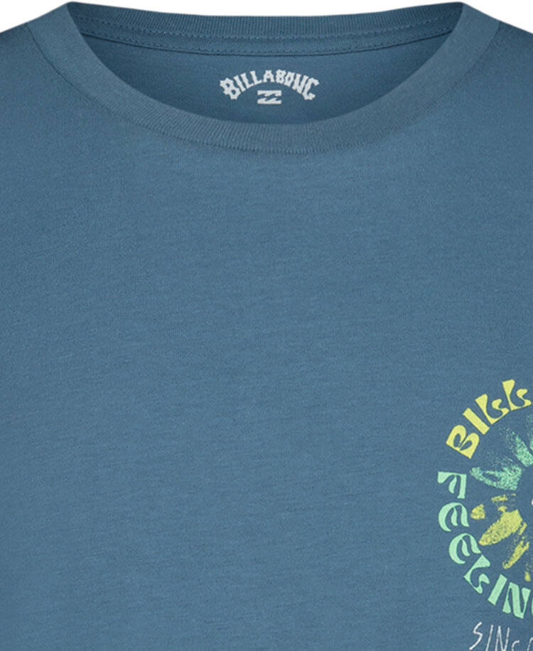 Billabong Billabong Psych Frog Ss (Youth) | Real Teal