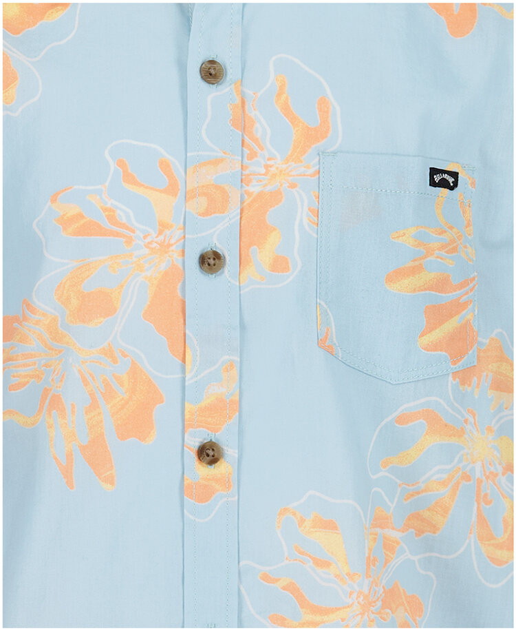 Billabong Billabong Sundays Ss Shirt (Youth) | Mist Blue