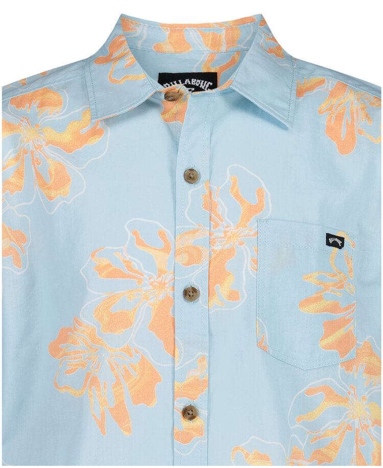 Billabong Billabong Sundays Ss Shirt (Youth) | Mist Blue