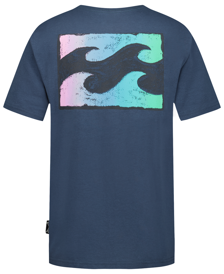 Billabong Billabong Crayon Wave Ss (Youth) | Denim