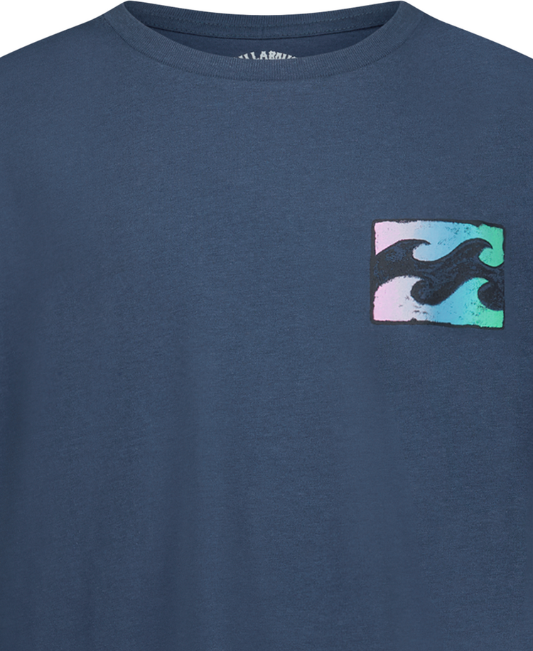 Billabong Billabong Crayon Wave Ss (Youth) | Denim