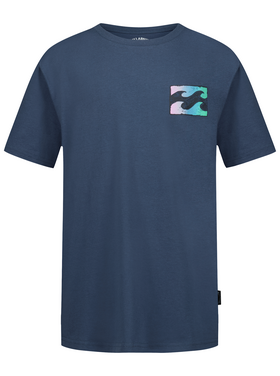 Billabong Billabong Crayon Wave Ss (Youth) | Denim
