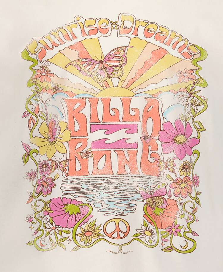 Billabong Billabong Sunrise Oversized T-Shirt (Youth) | Salt Crystal