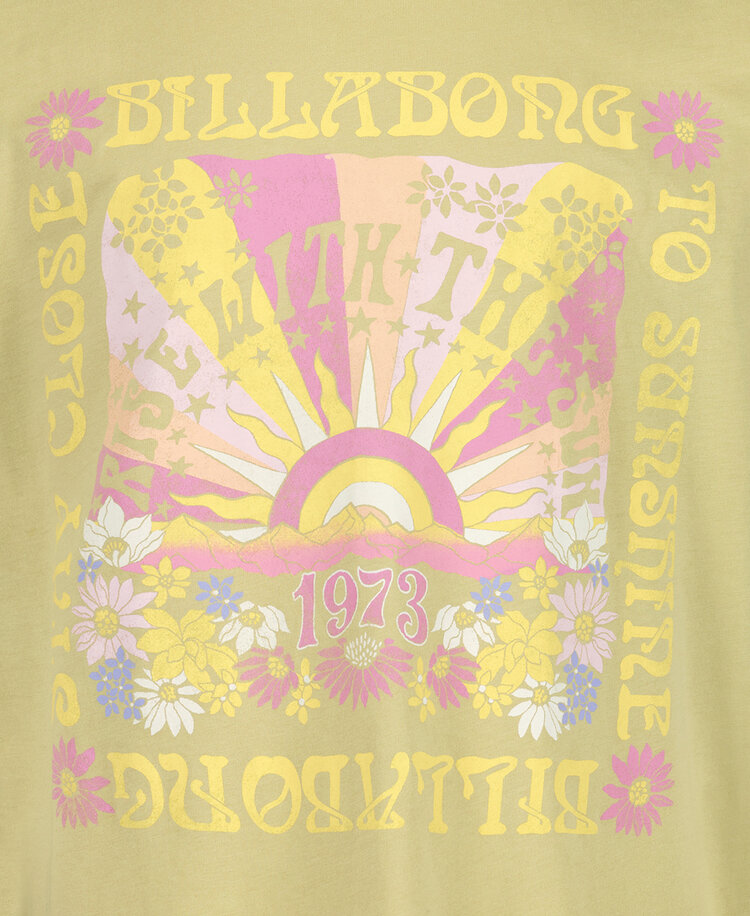 Billabong Billabong Sunshine Oversized T-Shirt (Youth) | Sage Green