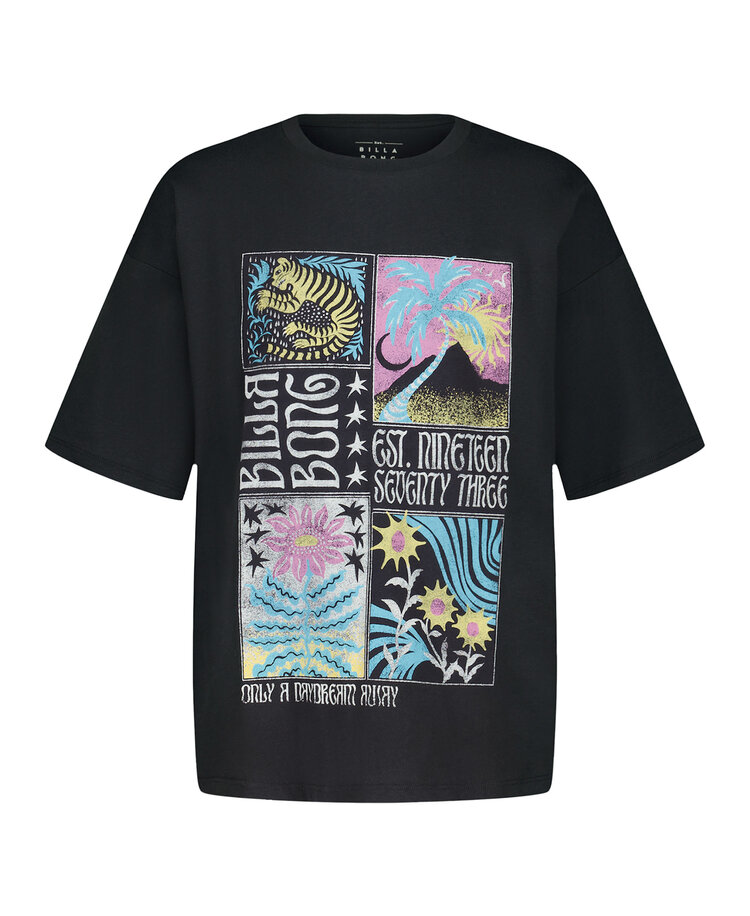 Billabong Billabong Daydream Oversized T-Shirt (Youth) | Black Sands