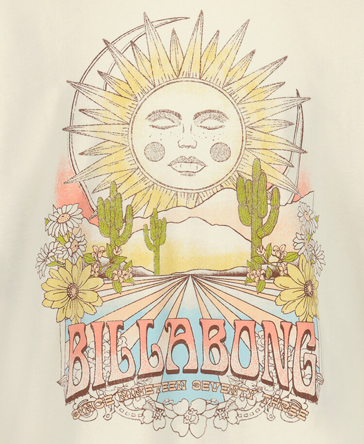 Billabong Billabong Sunsets Oversized T-Shirt (Youth) | Salt Crystal