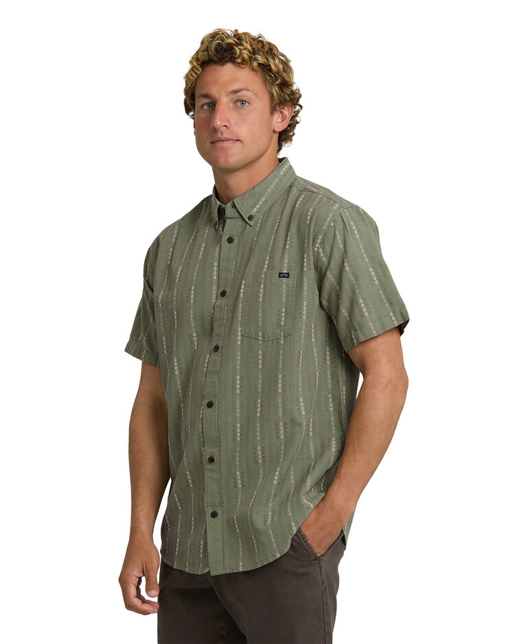 Billabong Billabong All Day Jacquard Ss (Mens) | Granite Green