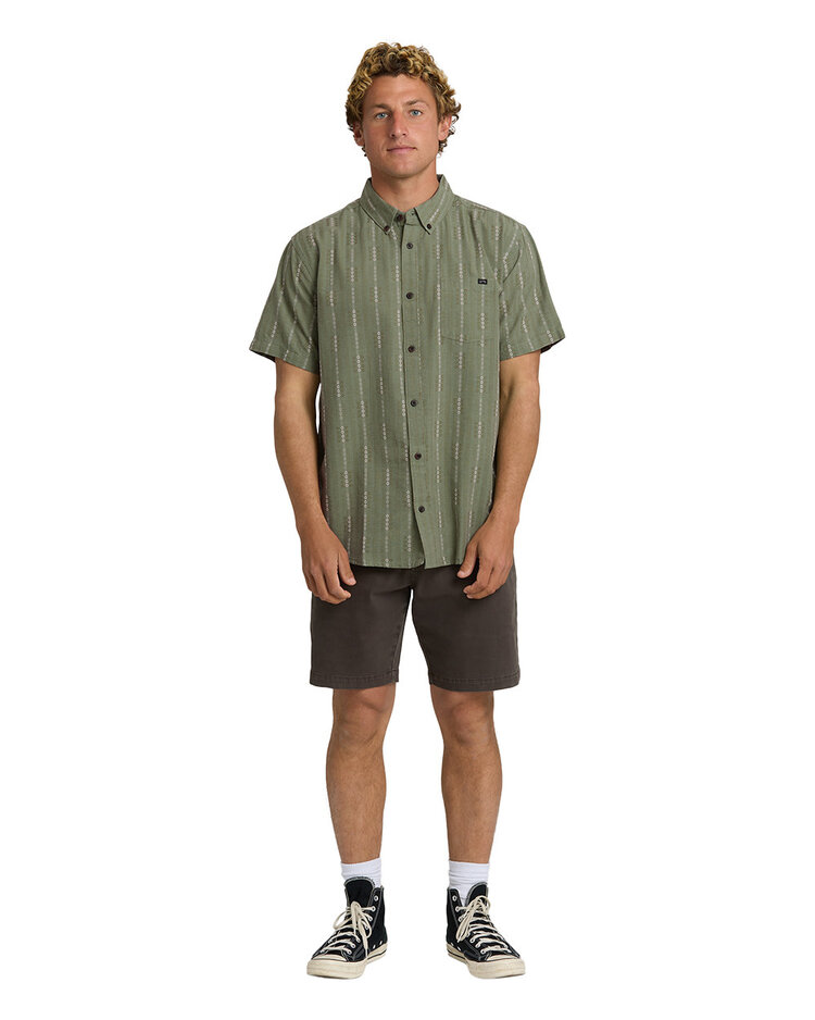Billabong Billabong All Day Jacquard Ss (Mens) | Granite Green