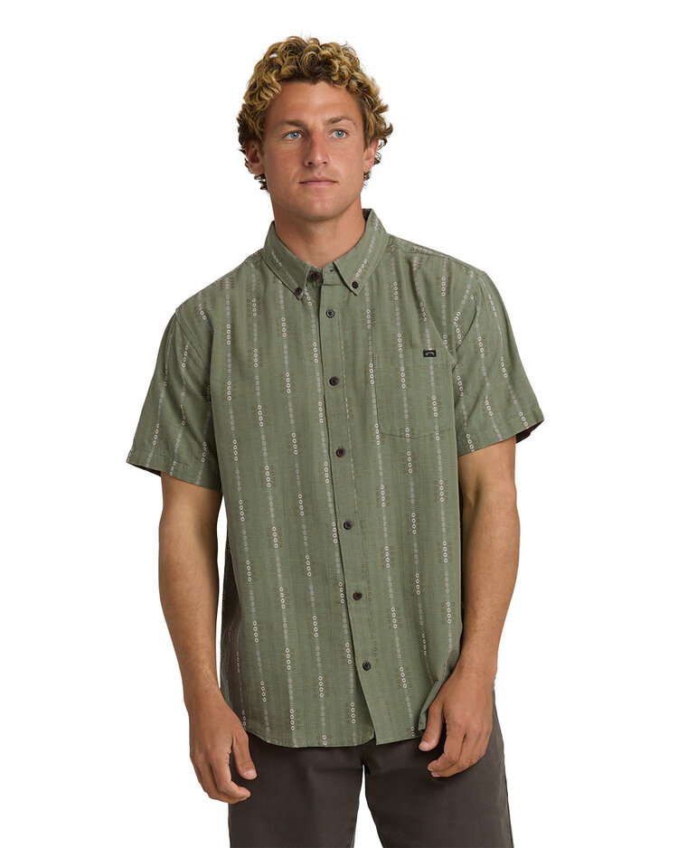 Billabong Billabong All Day Jacquard Ss (Mens) | Granite Green