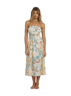 Billabong Billabong In The Sky Midi Dress (Womens) | White Cap