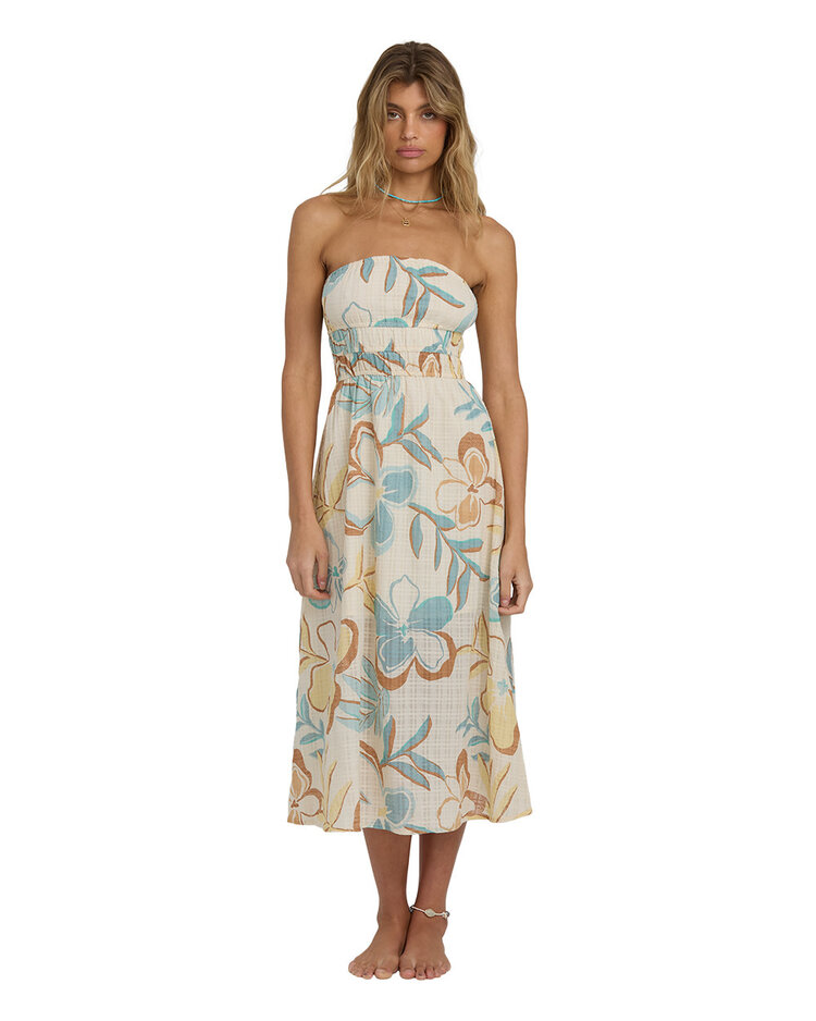 Billabong Billabong In The Sky Midi Dress (Womens) | White Cap