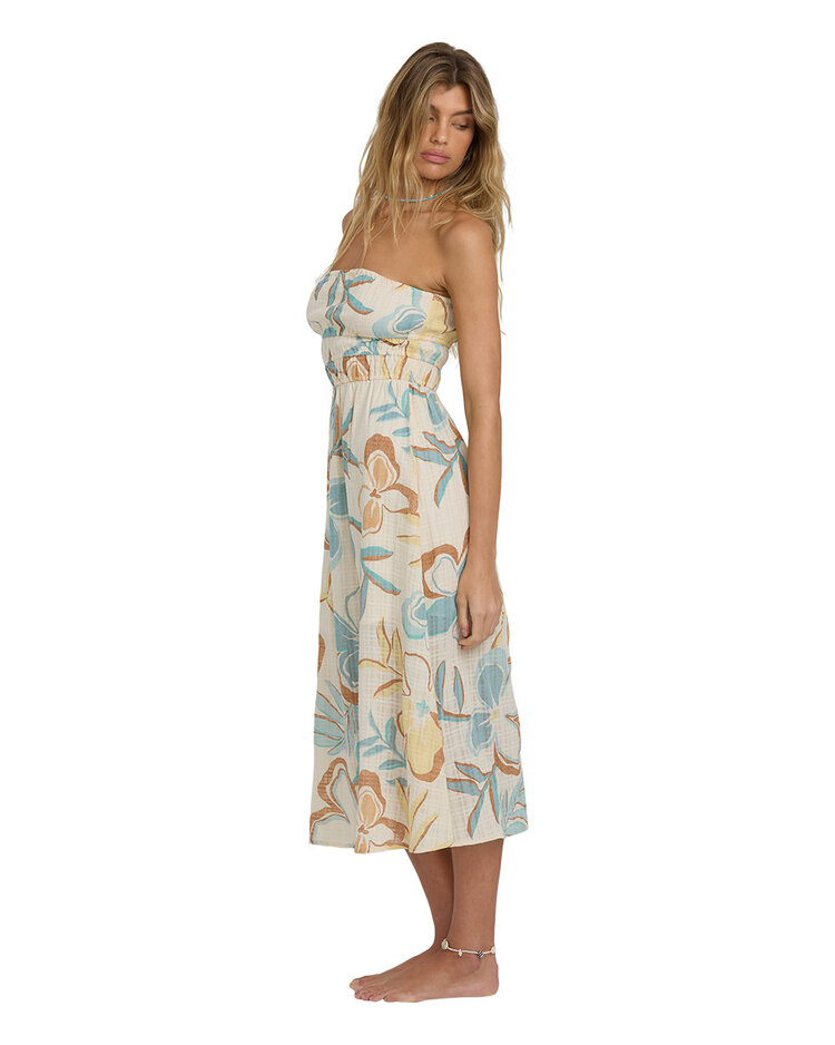 Billabong Billabong In The Sky Midi Dress (Womens) | White Cap