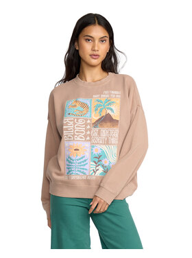 Billabong Billabong Echo Crew Fleece (Womens) | Dusty Trails