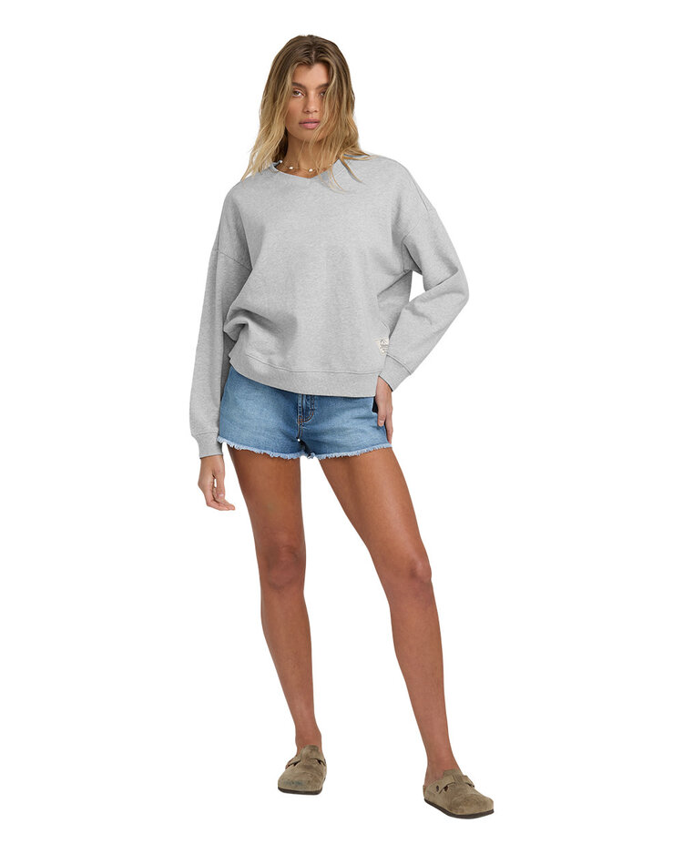 Billabong Billabong Cambridge V-Neck Fleece (Womens) | Hth Grass
