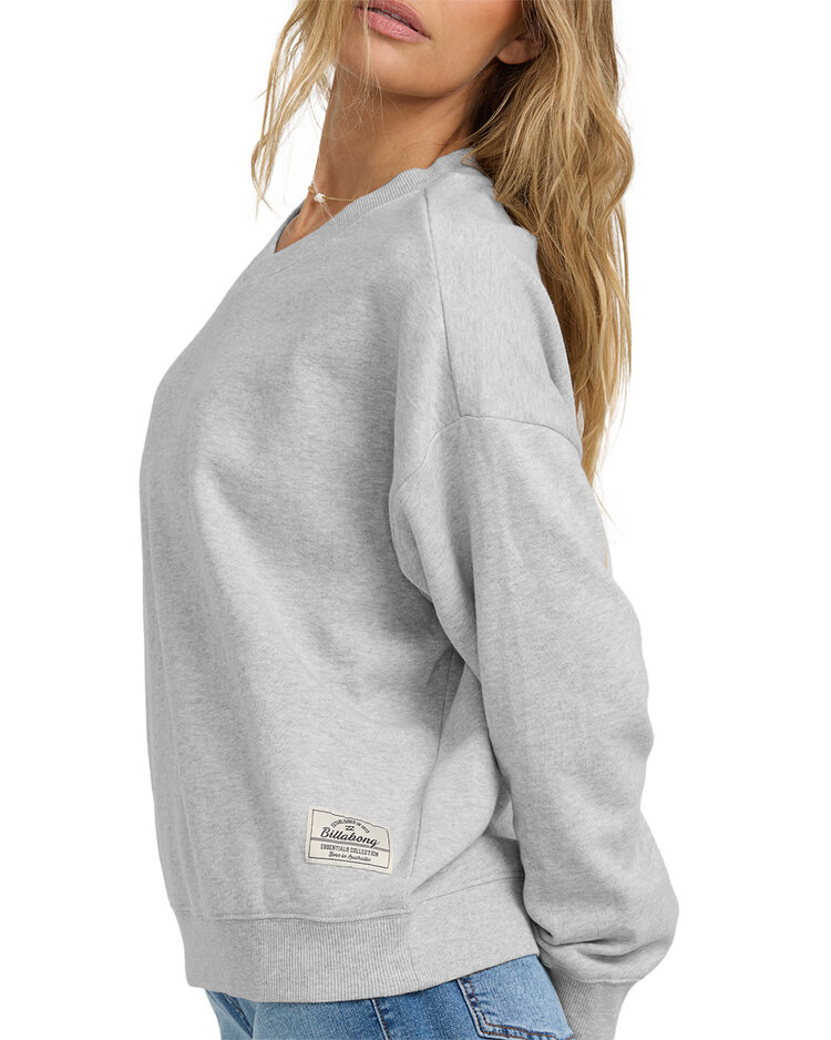 Billabong Billabong Cambridge V-Neck Fleece (Womens) | Hth Grass