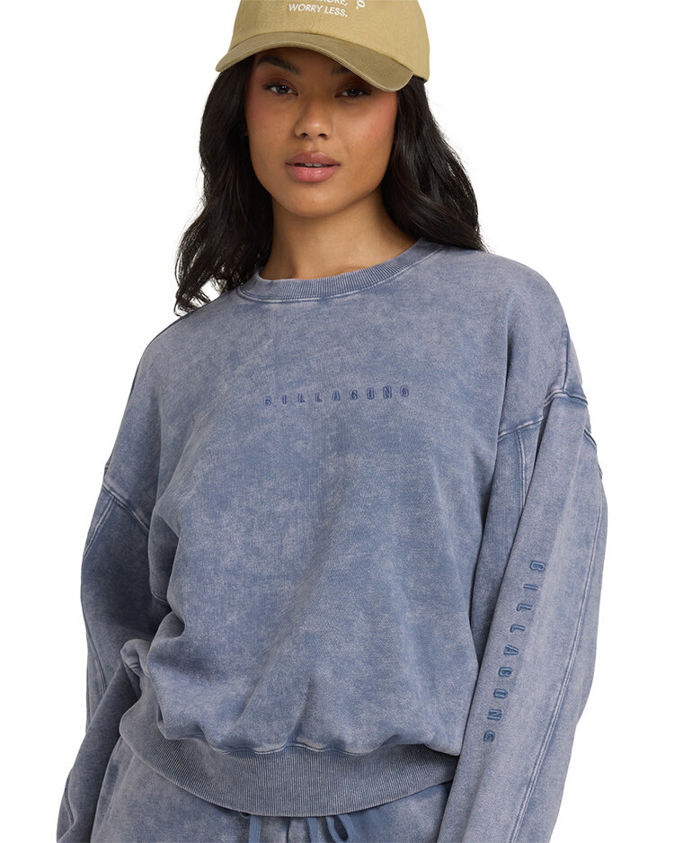 Billabong Billabong Saltwashed Kendal Crew Fleece (Womens) | Sunbleached