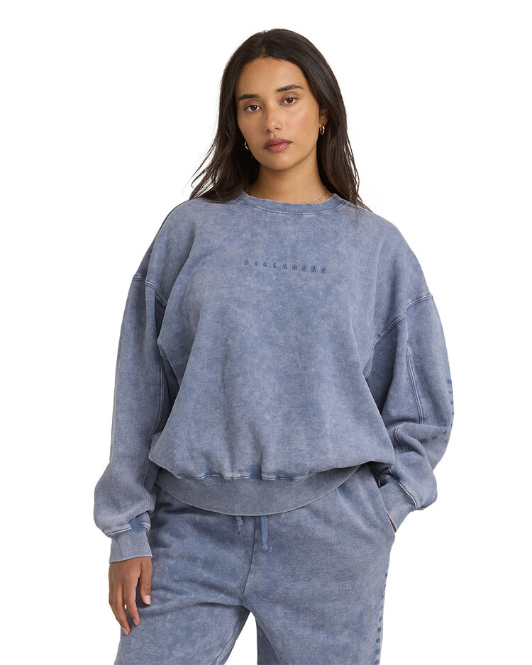 Billabong Billabong Saltwashed Kendal Crew Fleece (Womens) | Sunbleached
