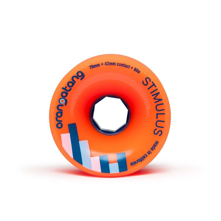 Orangatang Orangatang Stimulus Wheels | Orange 80A 70mm