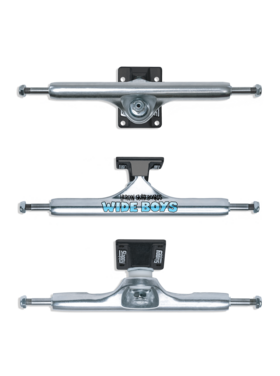 Slappy Slappy St1 Hollow Wide Boy Trucks | Polished Black