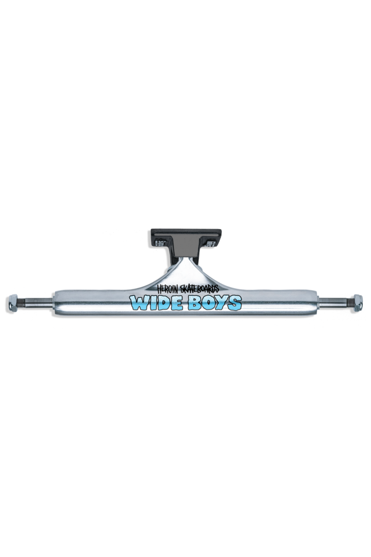 Slappy Slappy St1 Hollow Wide Boy Trucks | Polished Black