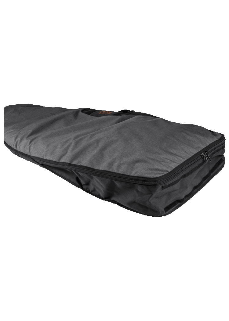Ronix Ronix Dempsey Surf Case W/3D Fin Box 2025 | Charcoal/Orange