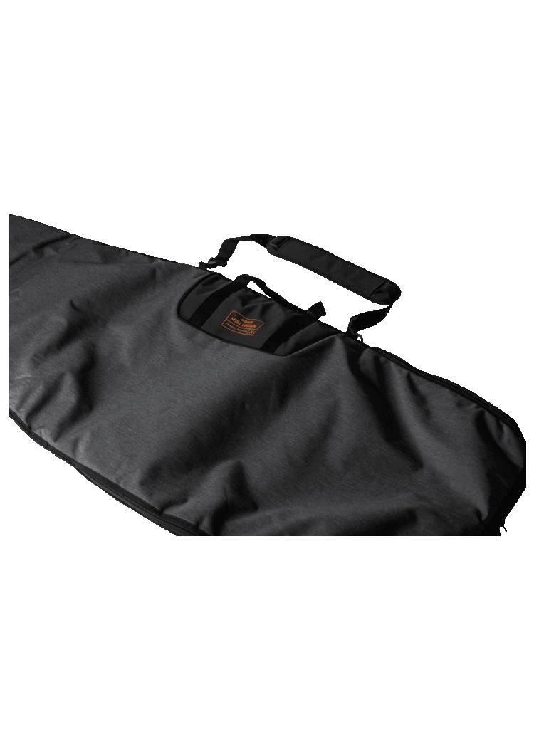 Ronix Ronix Dempsey Surf Case W/3D Fin Box 2025 | Charcoal/Orange