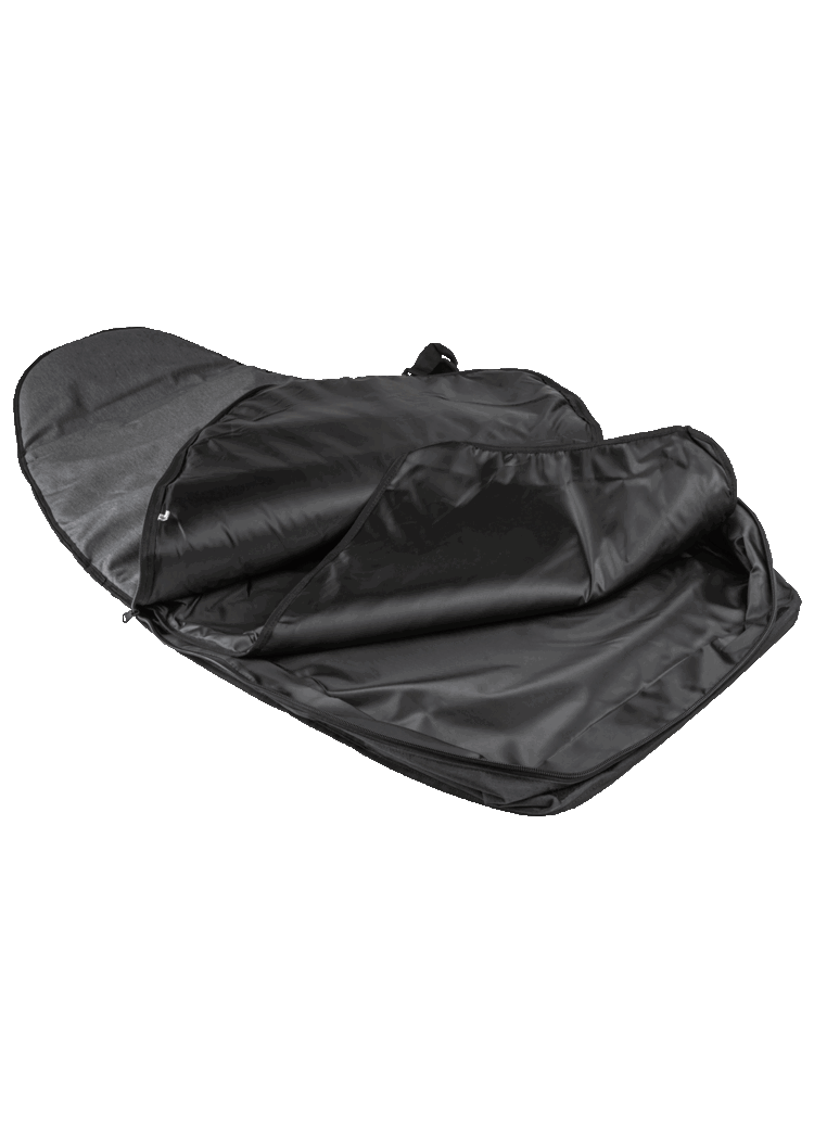Ronix Ronix Dempsey Surf Case W/3D Fin Box 2025 | Charcoal/Orange
