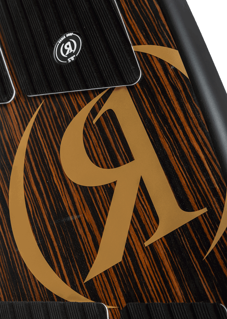 Ronix Ronix Koal Classic Wave King Skimmer Surf 2026 (Mens) | Walnut/Black/Gold