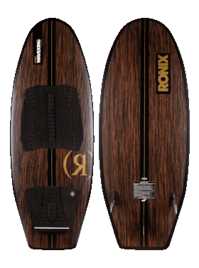 Ronix Ronix Koal Classic Wave King Skimmer Surf 2026 (Mens) | Walnut/Black/Gold