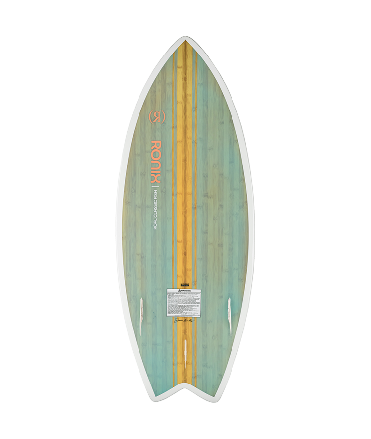 Ronix Ronix Koal Fish Classic Surf 2026 (Womens) | Sea Glaze/White/Peach