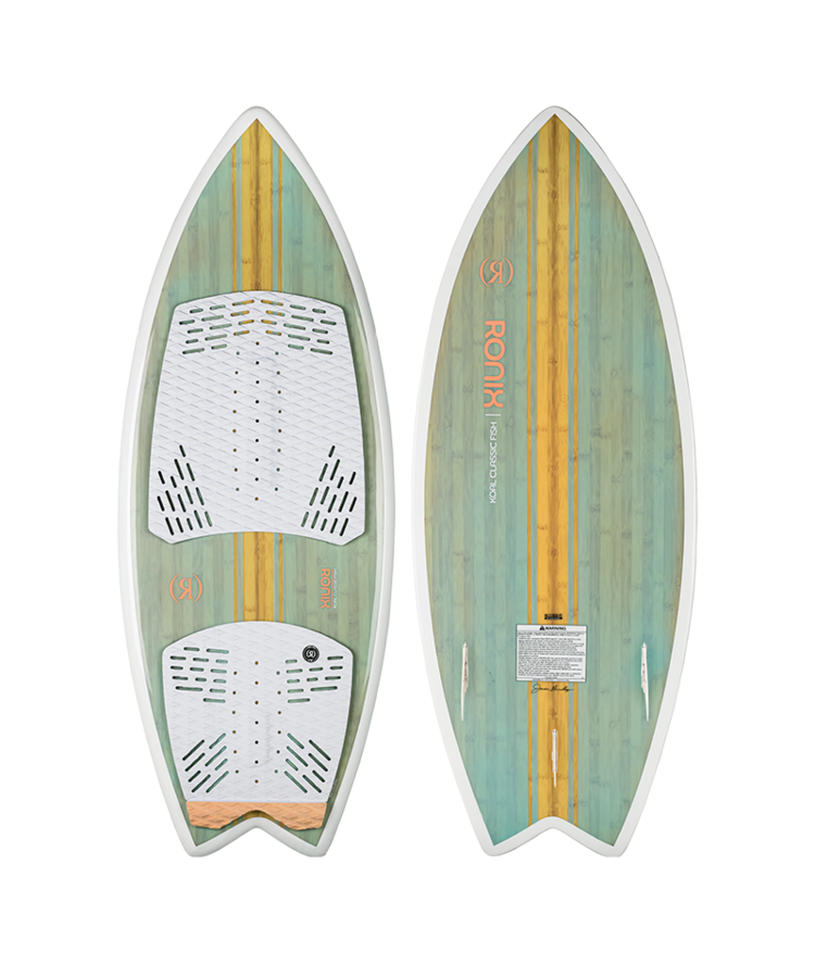 Ronix Ronix Koal Fish Classic Surf 2026 (Womens) | Sea Glaze/White/Peach