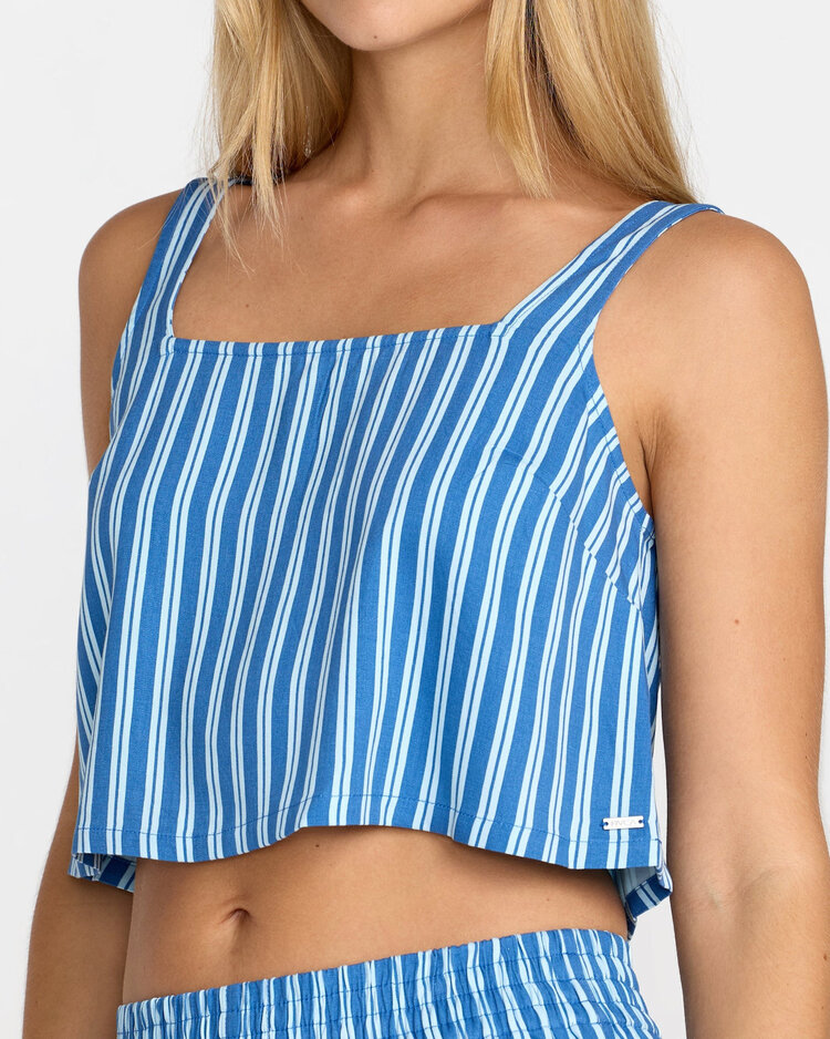 RVCA Rvca Baker Top (Womens) | Blue Relic