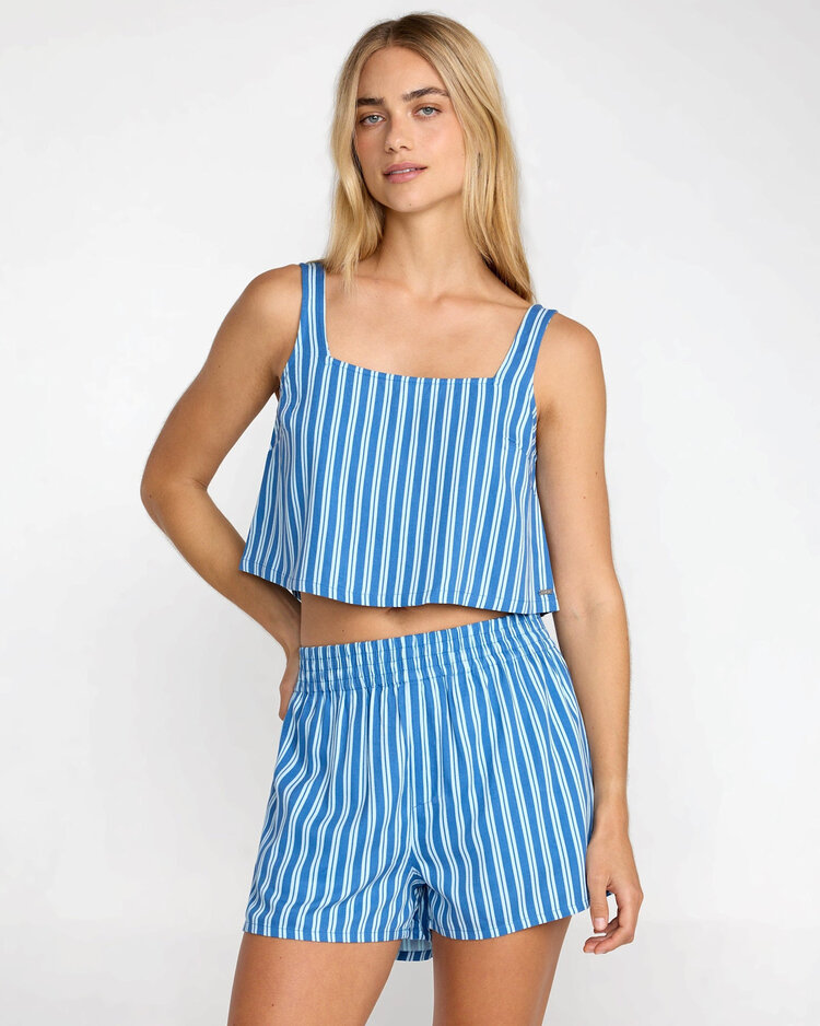RVCA Rvca Mikey Boxer Short (Womens) | Blue Relic