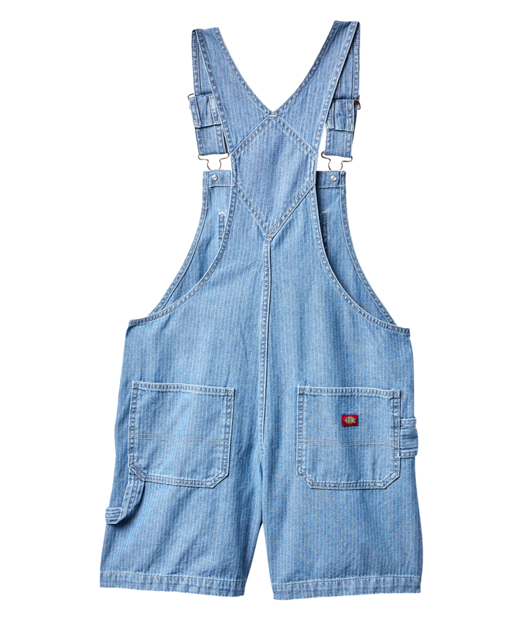 Dickies Dickies 7" Bib Shortall (Womens) | Fisher Stripe