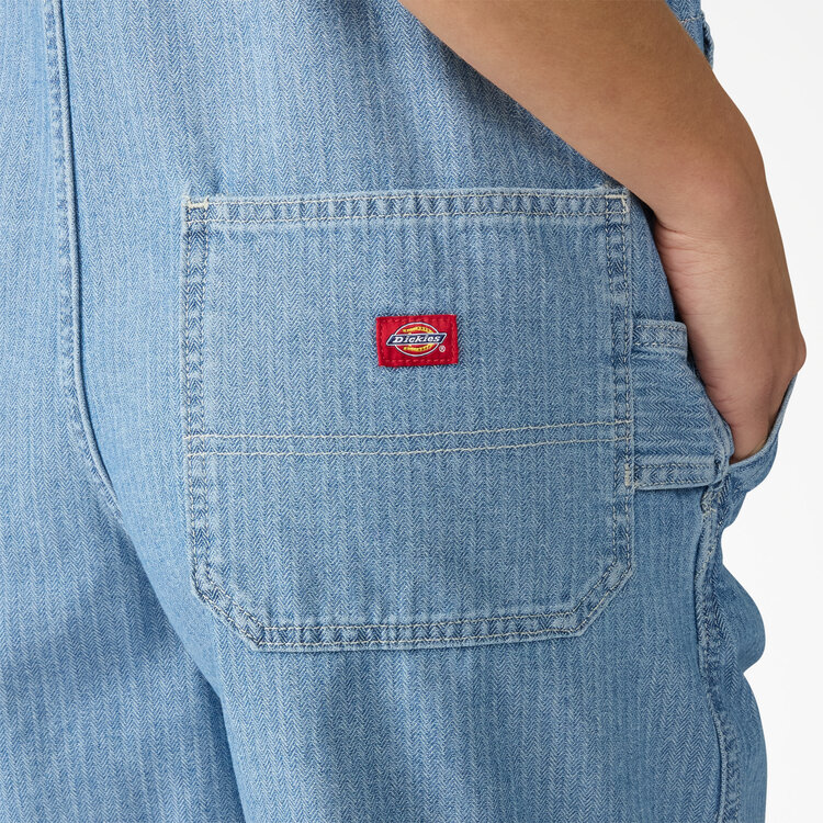 Dickies Dickies 7" Bib Shortall (Womens) | Fisher Stripe