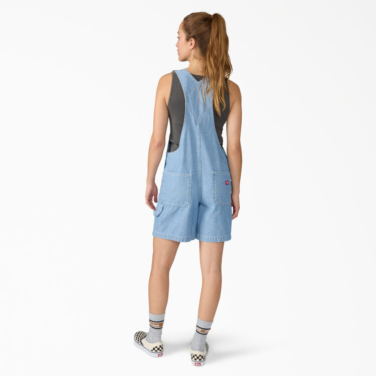 Dickies Dickies 7" Bib Shortall (Womens) | Fisher Stripe