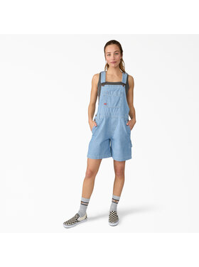 Dickies Dickies 7" Bib Shortall (Womens) | Fisher Stripe