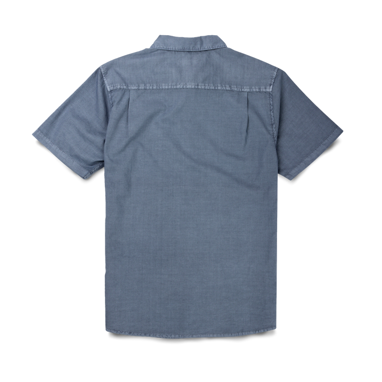 Roark Roark Made To Fade Ss Woven (Mens) | Washed Slate