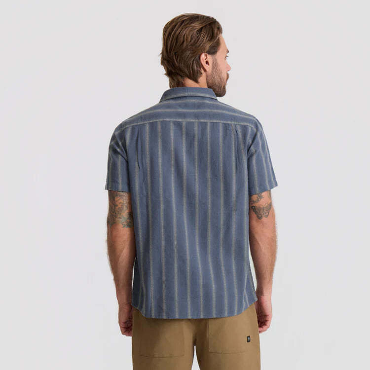 Roark Roark Crosswinds Ss Woven (Mens) | Neptune