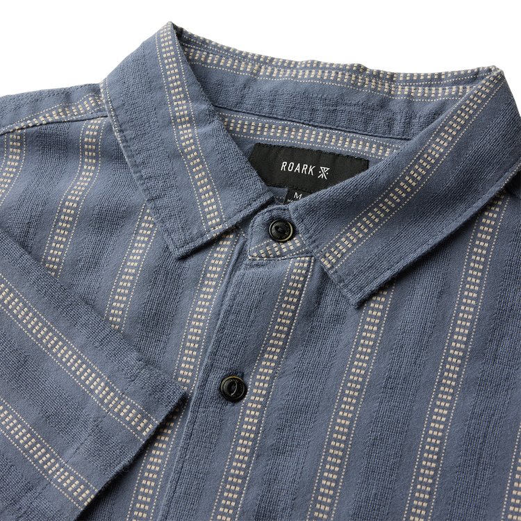 Roark Roark Crosswinds Ss Woven (Mens) | Neptune