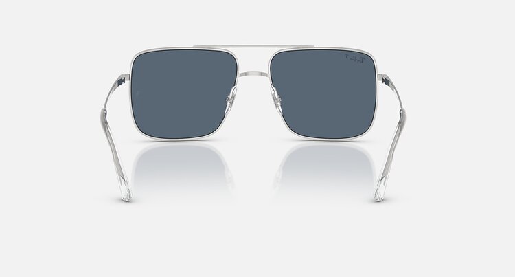 Ray Ban Ray Ban Ari Silver | Blue Polarized