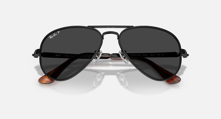 Ray Ban Ray Ban Aviator Max Black | Black Polarized