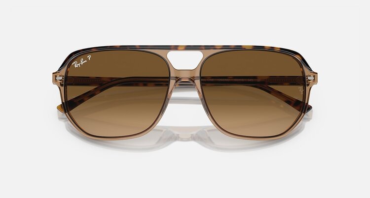Ray Ban Ray Ban Bill One Havana On Transparent Brown | Brown Polarized