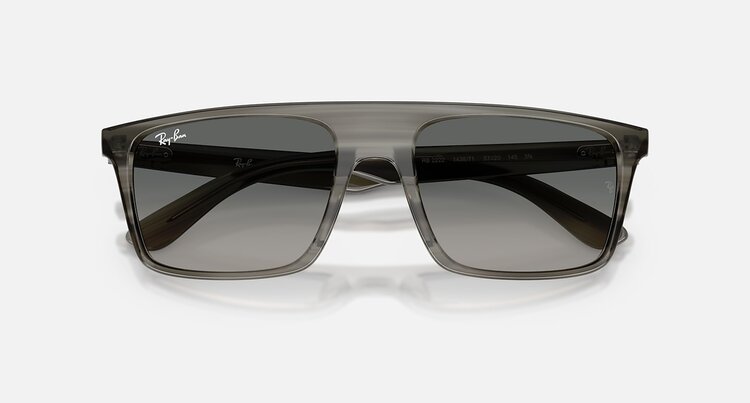 Ray Ban Ray Ban RB2222 Striped Grey | Gradient Grey