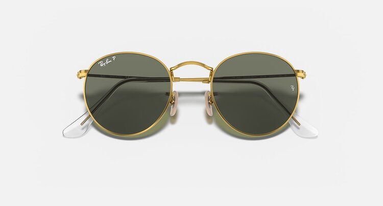 Ray Ban Ray Ban Round Metal Arista | G-15 Green Polarized