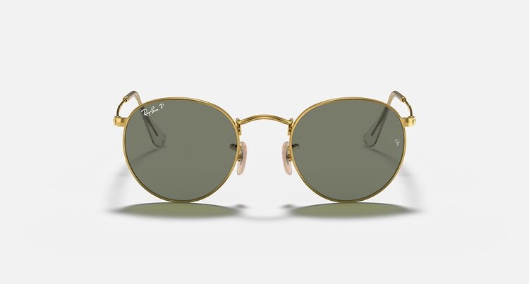 Ray Ban Ray Ban Round Metal Arista | G-15 Green Polarized