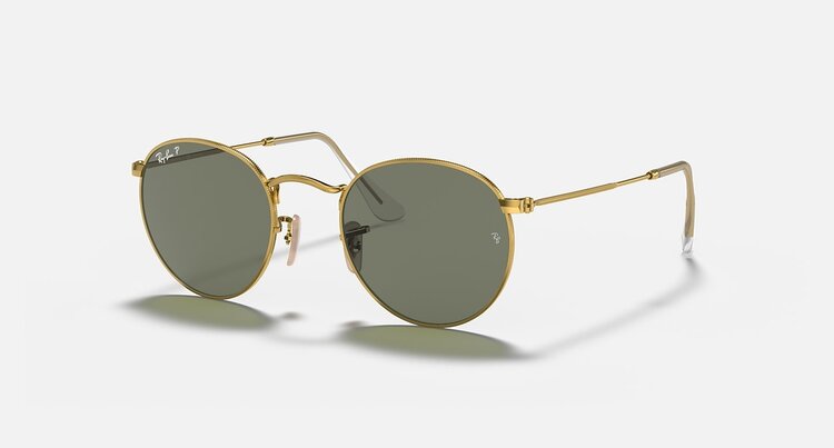 Ray Ban Ray Ban Round Metal Arista | G-15 Green Polarized