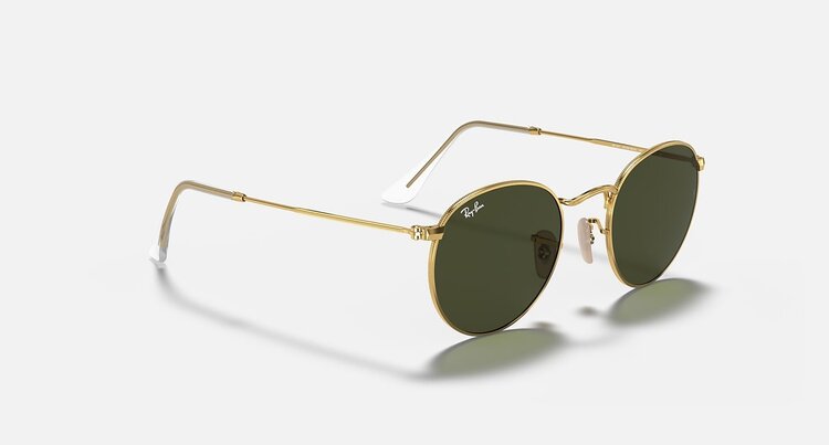 Ray Ban Ray Ban Round Metal Arista | G-15 Green